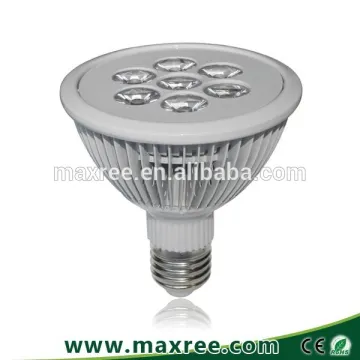 Epistar high power aluminium fin heat sink 9W10W 12W Par30 led ceiling lights,led spotlight Par30