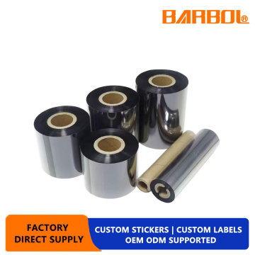 High-Performance Full-Color Black Thermal Transfer Ribbon