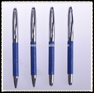 metal pen set factory Luxury Leather Pen,Bussiness Pen Set ,Famous Brand Pens