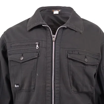 Foreign Trade Man's Black Safety Coat