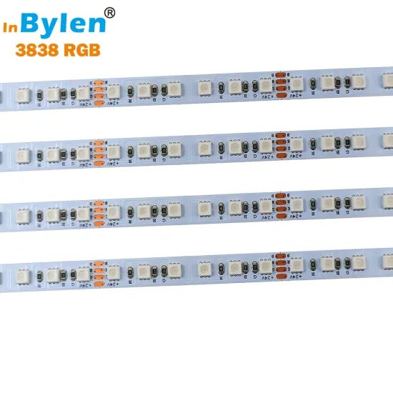 120LED Color Changing RGB Strip 3838 12W 5m/Roll