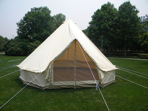 100% cotton luxury canvas bell tent 