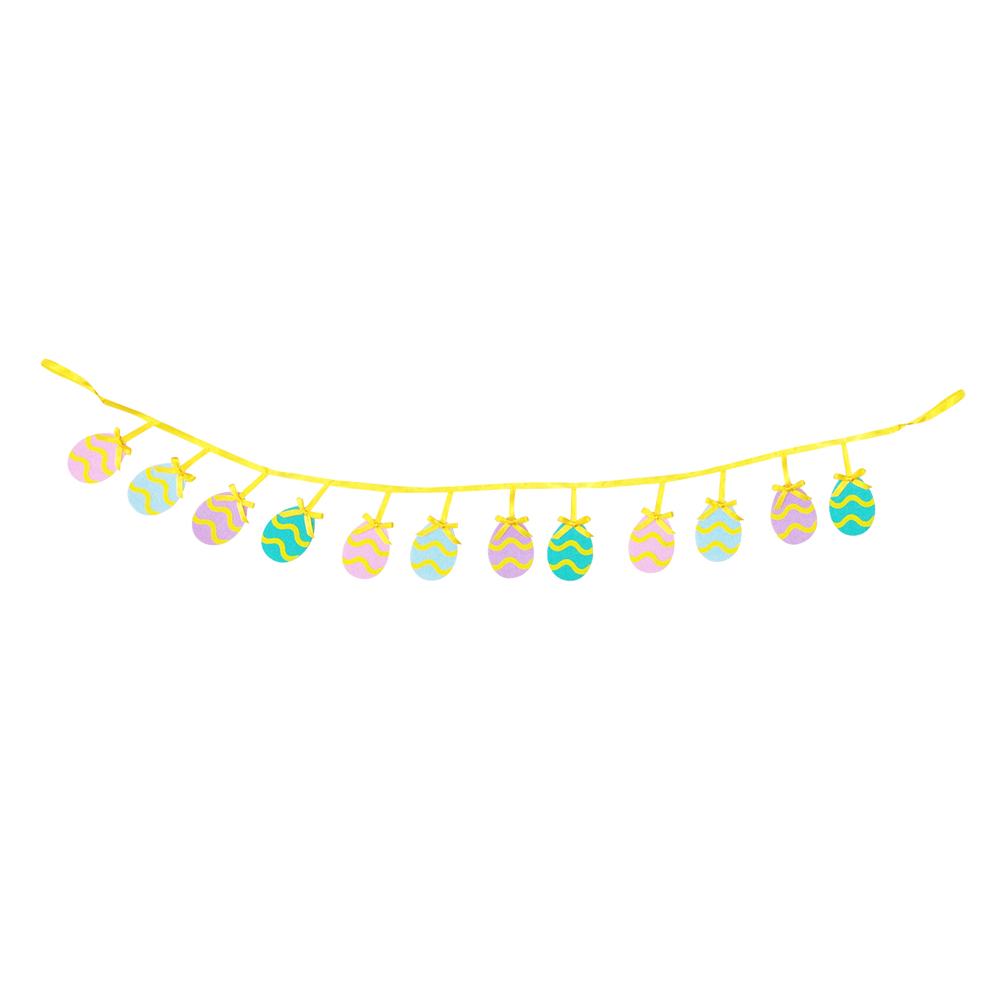 Easter Egg Banner Bunting Flags