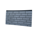 GrayBrickTexture PU SandwichPanels for Retro Home Renovation
