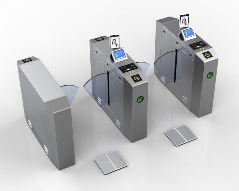 ESD Tester Flap Turnstile Optical Wing Gate