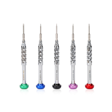 GSMSOURCES Legendary 2D Precision Screwdriver Mobile Phone Repair Kit 5 IN 1 Magnetic Screwdriver