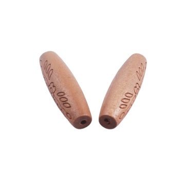 Engraved Sewing Wood Toggle Button - Wooden Button BN80108