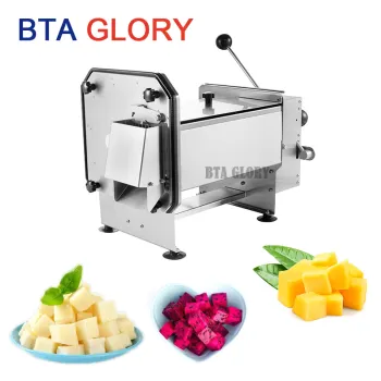Fruit and vegetable potatos dicing machine