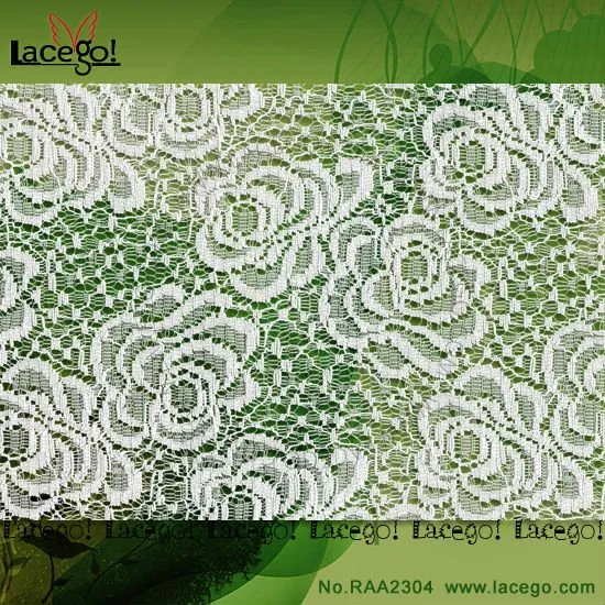 High Quality Of Nylon Jacquard Lace Fabric
