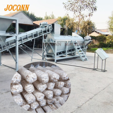 Automatic Mushroom Spawn Bag Shredding and Crushing Equipment