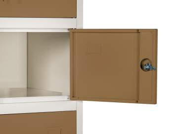 Storage Steel 6 Door Locker Metal Wardrobe