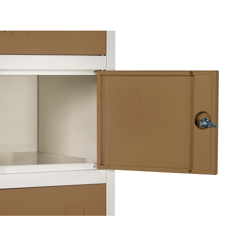 Металлический шкаф для хранения из стали с 6 дверьми