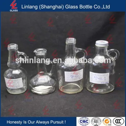 various camellia oil glass bottle