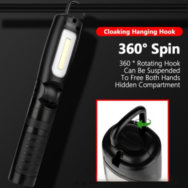 Professional COB LED Work Lights With Magnet Hook