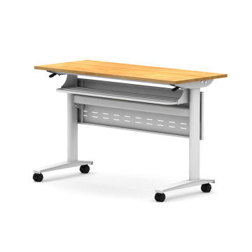 Portable Folding Computer Desk for Mobile Office, School, and Training Rooms