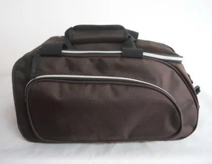 weekend travel bag with shoes compartment