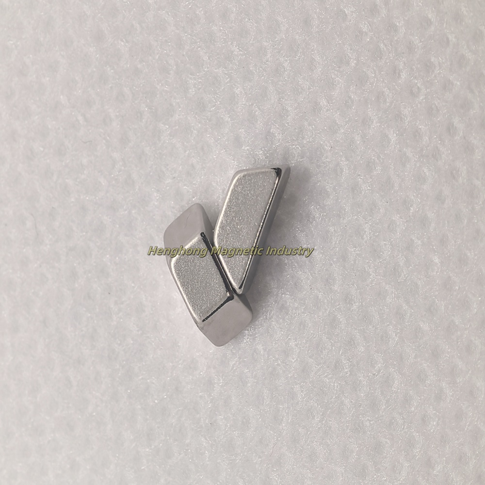 Neodymium iron boron strong magnetic trapezoid