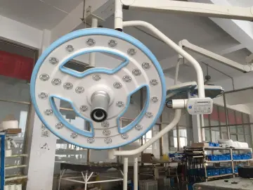 OR led surgical lamp with camera system