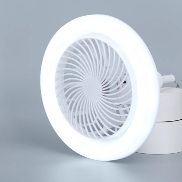 Ev dekor ve aydınlatma için dönme soğutma ile LED tavan vantilatörleri