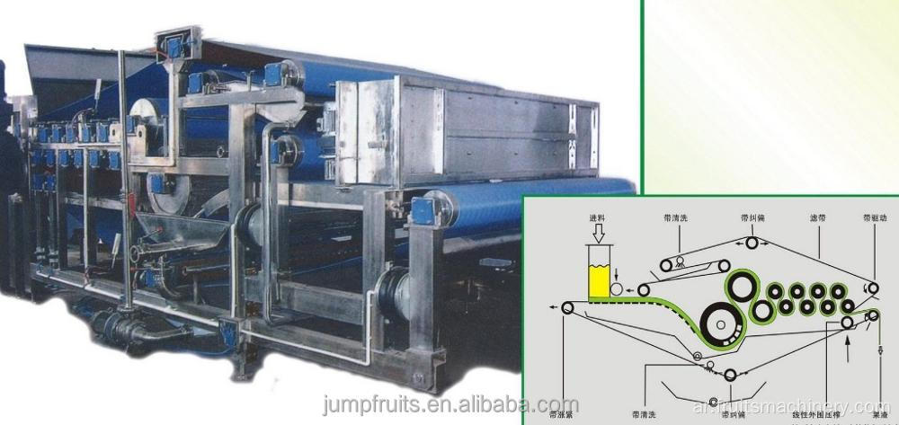 آلة الصحافة الباردة لحزام الفاكهة الصناعية