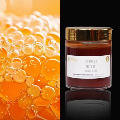 Dessert flavored honey sauce