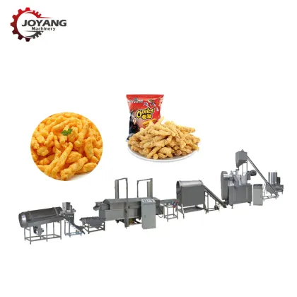 Baked Cheetos Extruder Making Machine for Snacks Food Processing Line