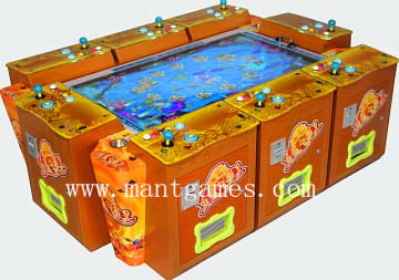 Fish Game with Bill Acceptor and Printer Instead of Coin Operated