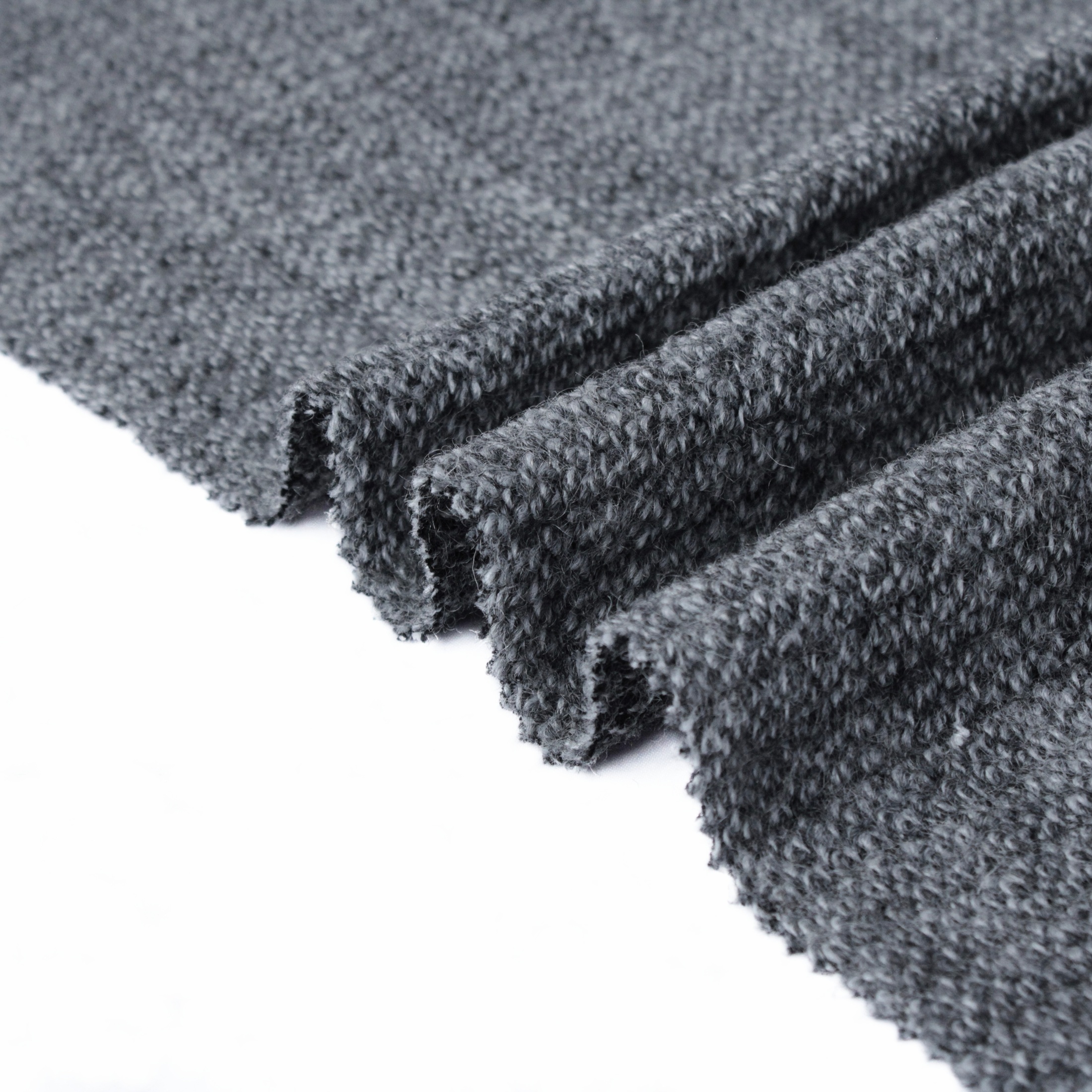 wool polyester tweed fabric