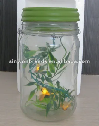 home and garden decorations LED Jar bottle dream Light