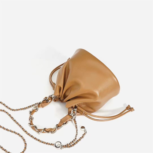 Detalles exquisitos Bolsa de cubo para mujeres de moda