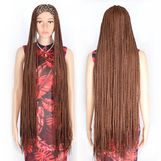 Julianna Kanekalon Synthetic Large Knotless Wholesale Hot Quality Cheap Price Crochet Braid Hair Ombre Box Braid Hair Box Braids