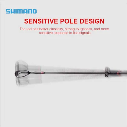 SHIMANO Majestic High Carbon Fiber Ultralight Fishing Rod with EVA Handle