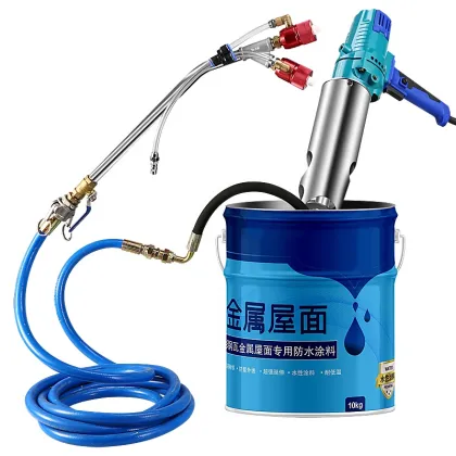 Electric Power Spray Guns and Real Stone Paint Equipment