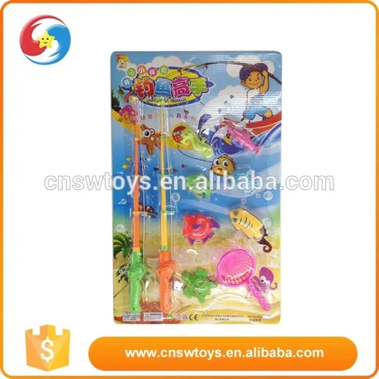 Double fishing pole Bath Toy Fishing Game outdoor toy