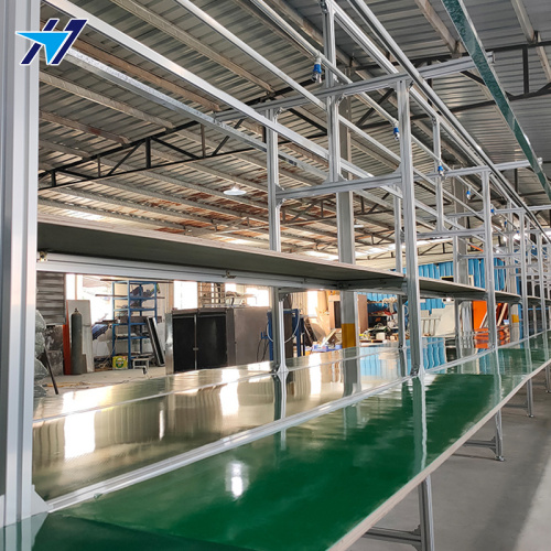 PVC belt for packing line of bilateral worktable