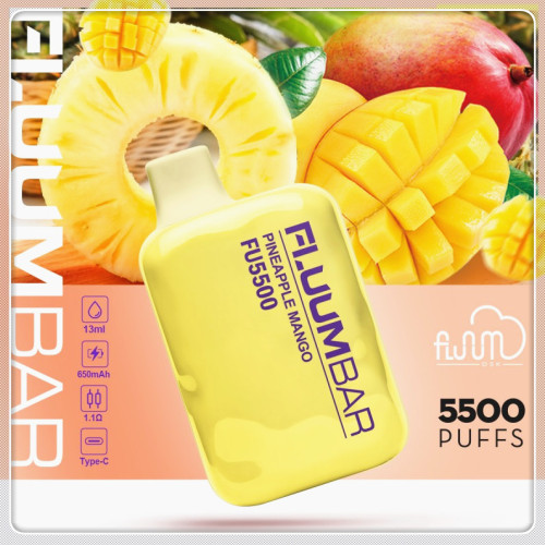 Fluum Bar 5500 퍼프 일회용 vape