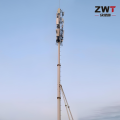 Torre de telecomunicações na cobertura com design durável
