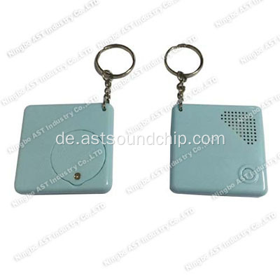 Sound Keychain, Voice Recorder Keychain, musikalische Schlüsselbund