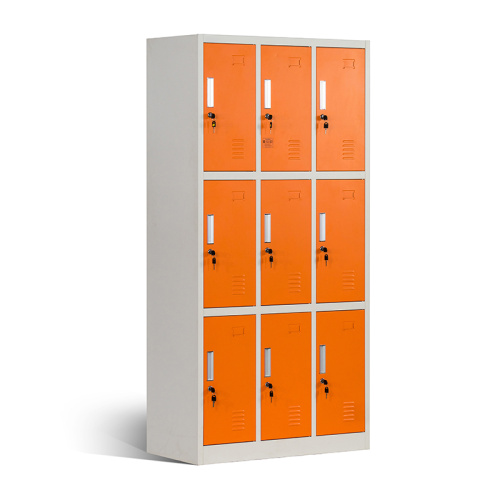 9 Porta Metal Metal School Locker atacado