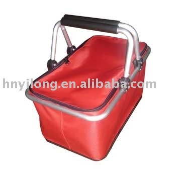 Foldable basket/supermarket basket/folding shopping basket