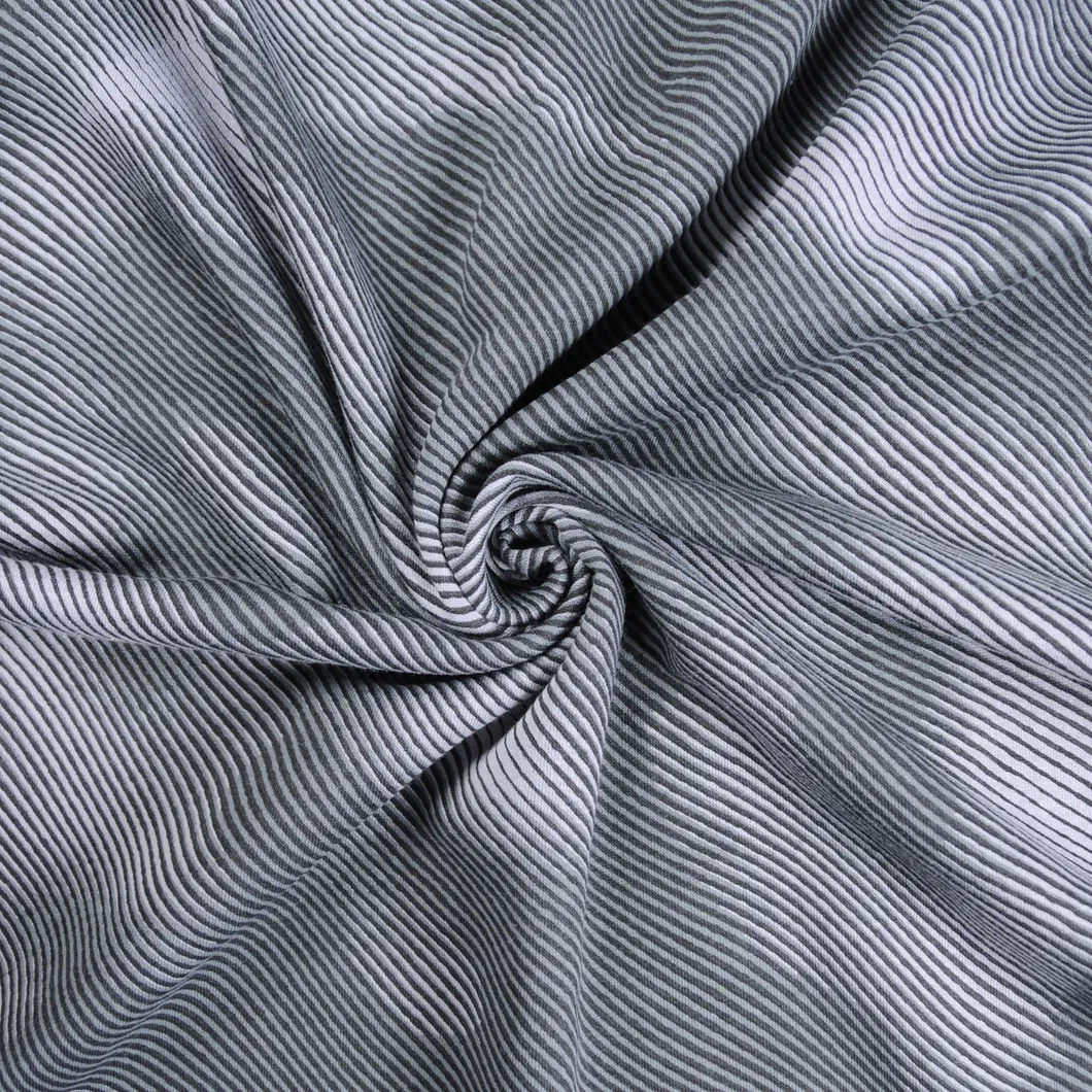 Nueva llegada CVC 60/40 French Terry Fleece con tejido P/D cepillado trasero para prendas de vestir