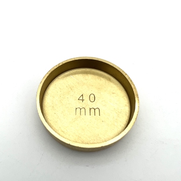 Steel Brass Copper Iron Materials 40mm Freeze Plug for Auto Parts