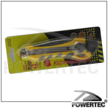 POWERTEC 18MM ABS Plastic safety survival paper sharpener the knife