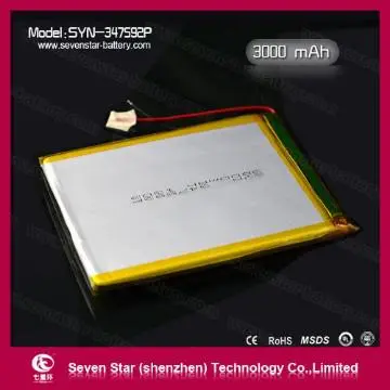 Polymer Lithium Batteries 3000mAh