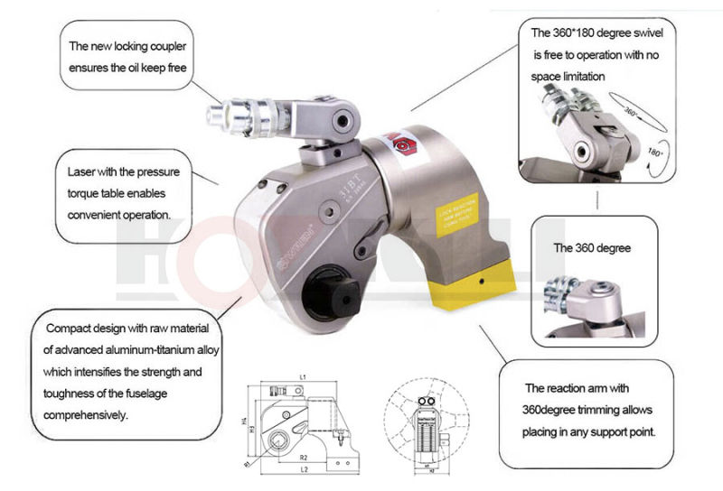 Hydraulic Torque Wrench /Impact Wrench (35IBT)