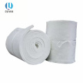 Refractory ceramic fiber insulation baffle fire blanket