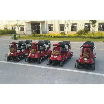 Electric Handicapped Scooters with CE approved DL24800-4