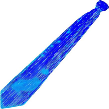 USB Rechargeable LED Light-Up Tie - 7 Colors Glow in Dark Necktie