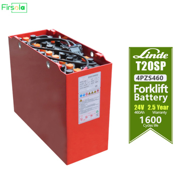 T20SPバッテリー4PZS460 24V 460AHフォークリフトトラクションバッテリー用リンデ