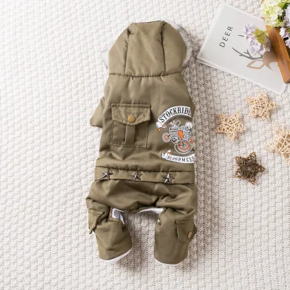 Primaloft All-Pack Four-Legged Pet Coat for Autumn and Winter